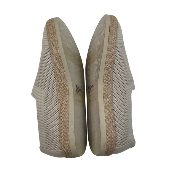 Falls Creek Erin Natural Knit Loafers Slip On Womens Size 9.5M - Picture 7 of 11